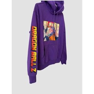 Dragon Ball Z Anime Graphic Pullover Hoodie Sweatshirt Unisex Size Medium